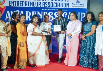 தமிழ்நாடு அழகுக்கலை துறை தொழில் முனைவோர் சங்க முகாம்